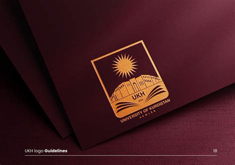 University of Kurdistan Logo Guidelines on Behance