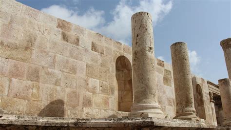 Amman Roman Theater Tourist Jordan