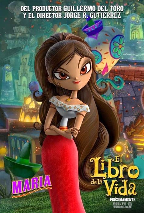 Pósters de personaje de El libro de la vida Pelicula Trailer