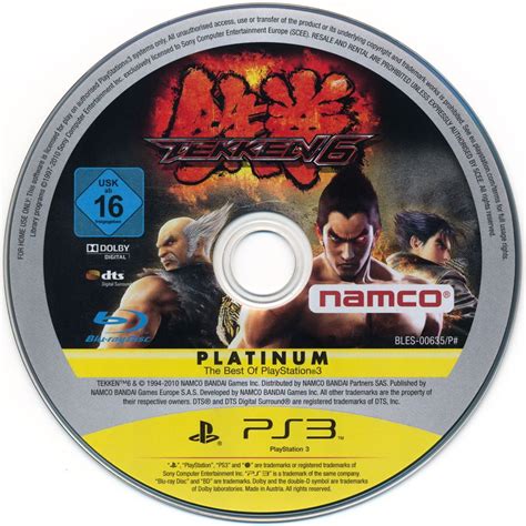 Tekken 6 2009 Playstation 3 Box Cover Art Mobygames