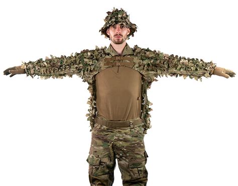 NOVRITSCH 3D GHILLIE SHOULDER PIECE KREUZOTTER Hidden Airsoft