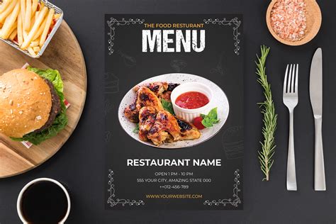 Restaurant Menu Design on Behance