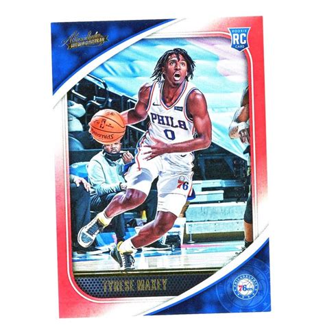 Rc Tyrese Maxey Absolute Red Rookie