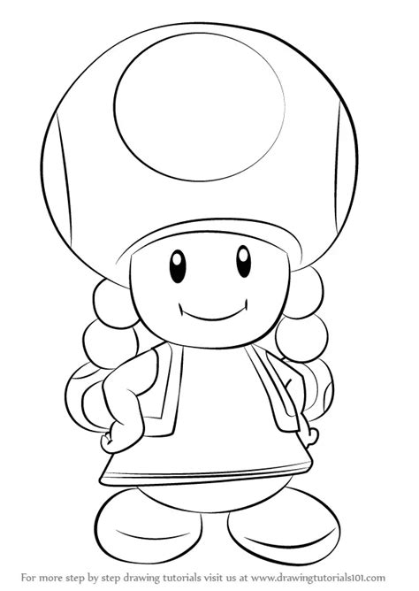 How To Draw Toadette