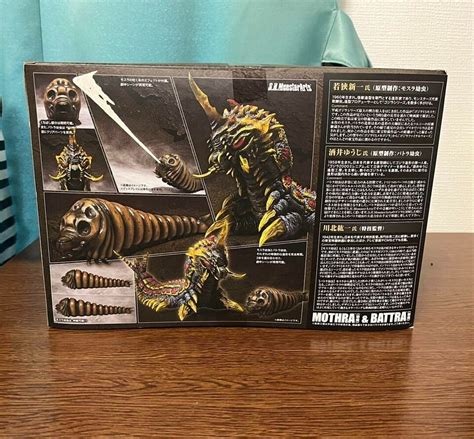 Bandai S H Monsterarts Mothra Battra Larva Set Tamashii Nations