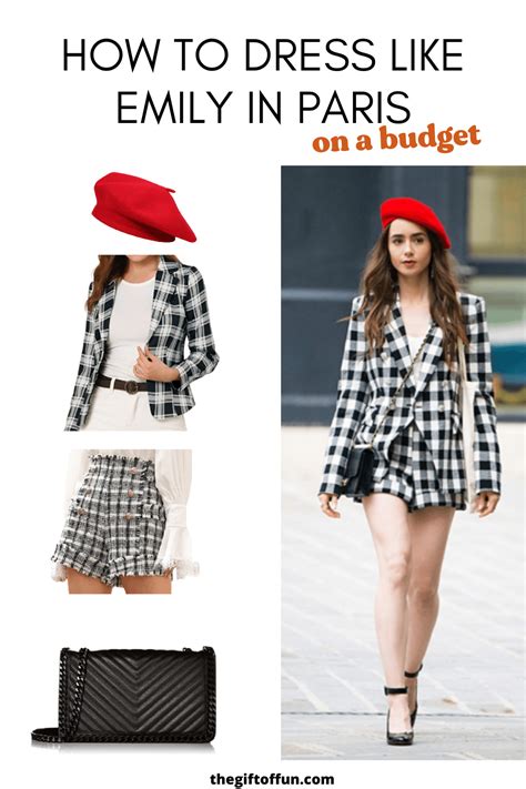 How To Dress Like Emily In Paris On A Budget The T Of Fun