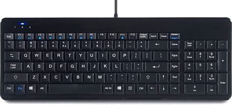 Perixx Periboard H Us Wired Compact Usb Keyboard With Hubs