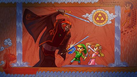 Hd Wallpaper Yellow Triangle Wallpaper The Legend Of Zelda Triforce