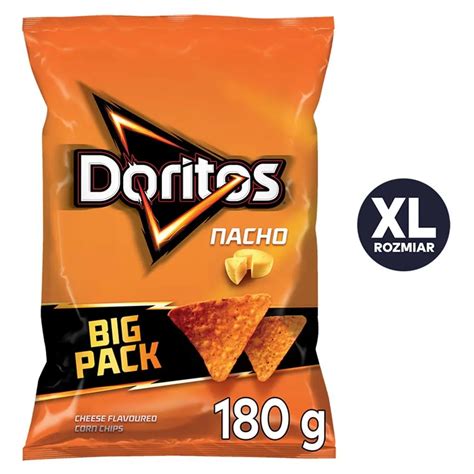 Doritos Nacho Chipsy Kukurydziane O Smaku Serowym 180 G Zakupy Online