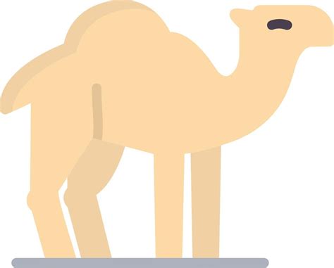 Camel Flat Icon 11486068 Vector Art At Vecteezy