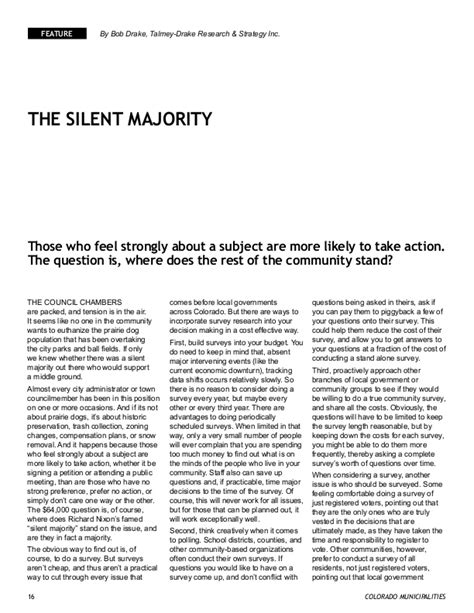 The Silent Majority | icma.org