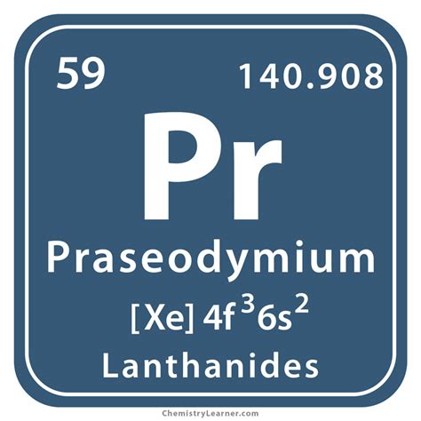 Praseodymium Facts, Symbol, Discovery, Properties, Uses