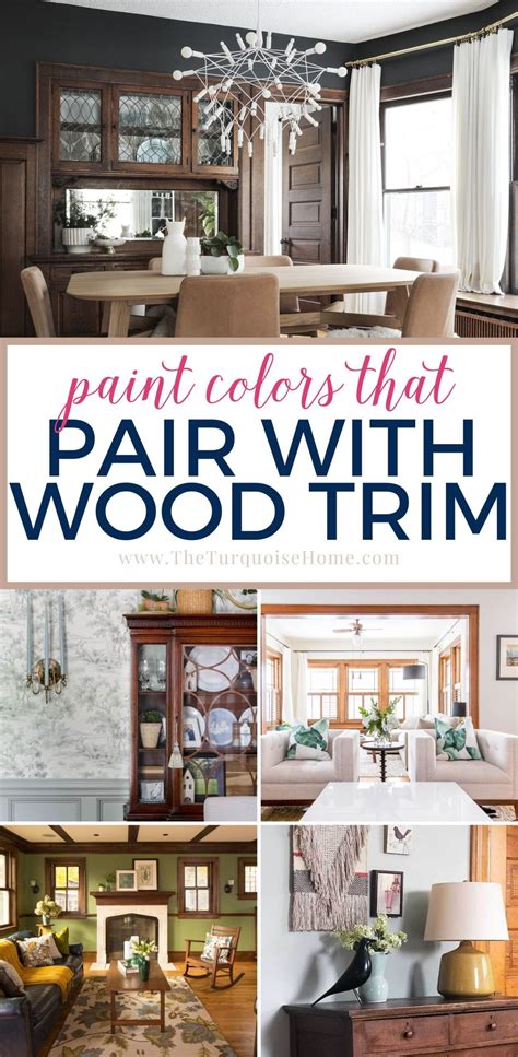 What Color Walls Go With Dark Wood Trim Dark Wood Trim Wood Trim