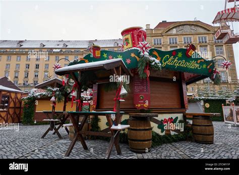 Dresden, Germany - November 29, 2023 - Dresden Germany Christmas market ...