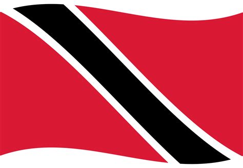 Trinidad And Tobago Flag Wave Trinidad And Tobago Flag Flag Of