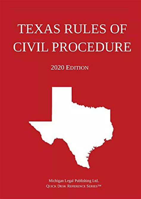 Ppt Get Pdf Download Texas Rules Of Civil Procedure 2020 Edition Ipad Powerpoint