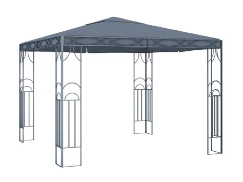 Gazebo Tenda De Recep O X Cm Antracite Pt