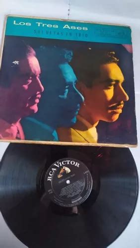 Los Tres Ases Siluetas En Tr O Disco De Vinil Original Mercadolibre