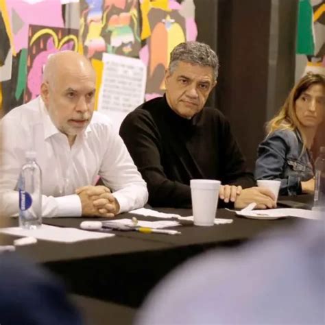 Larreta Reapareci Tras La Derrota En Las Paso Realiz Una Reuni N De