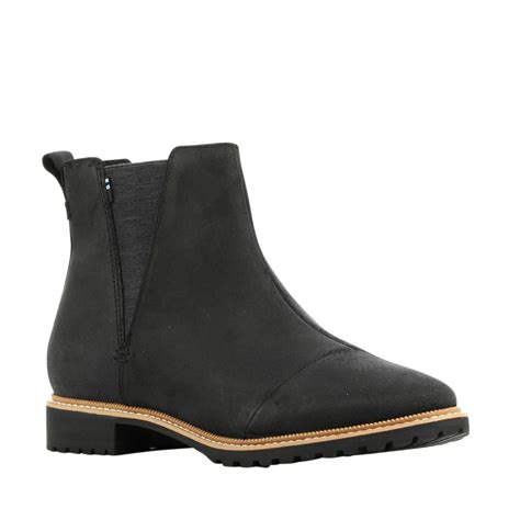 Toms Cleo Nubuck Chelsea Boots Zwart Wehkamp