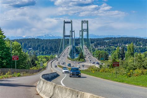 narrows bridge  tacoma washington oc rwashington