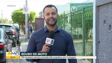 Bom Dia Minas Pol Cia Prende Tr S Suspeitos De Roubar Moto Em