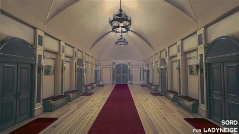 Artstation Visual Novel Background Mansion Hallway 54 Off