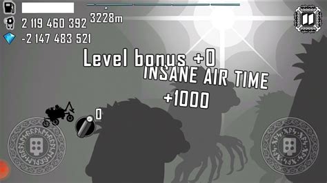 Hill Climb Racing Moonlander On Ragnarok Levels Completed