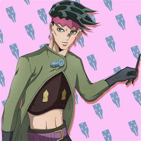 Download Rohan Kishibe Showcasing His Prowess In The World Of Manga