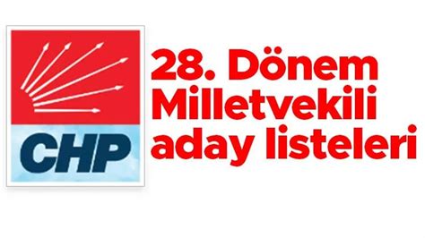 CHP milletvekili aday listesi belli oldu New Göktürk Dergisi