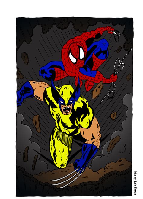 Spidey And Wolverine By Icexreborn On Deviantart