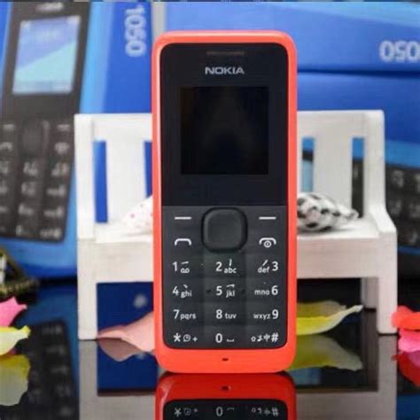 Jual HP NOKIA 105 DUAL SIM 2015 BARU HITAM MERAH Shopee Indonesia