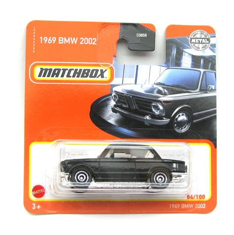 Matchbox Bmw 2002 1969 Schwarz 1 64 Modelle Alles Gute