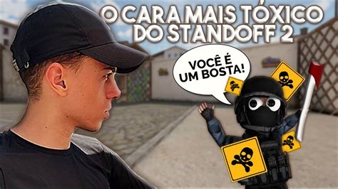 JOGUEI O CARA MAIS TÓXICO DO STANDOFF 2 DO MUNDO ele disse que é