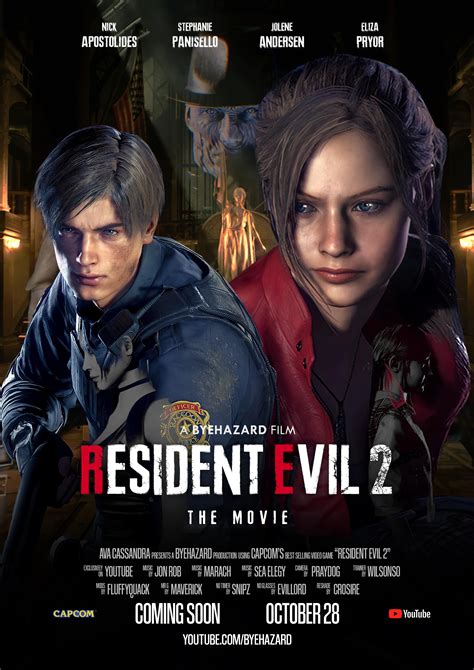 24 Hours Until Resident Evil 2 The Cinematic Game Movie Comes Out