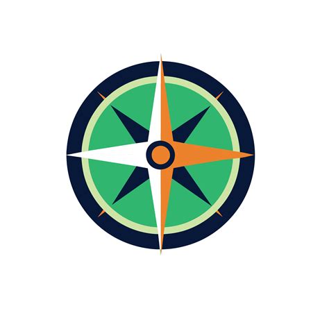 2d Flat Compass Icon 46634907 Png