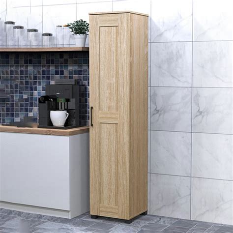 In Home Furniture Style Montreal 1 Door Tall Storage Cupboard The Build By Temple And Webster