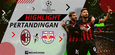 Highlight Pertandingan Ac Milan Vs Rb Salzburg [liga Champions