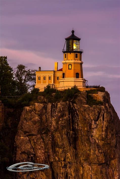 Split Rock Lighthouse Christian Dalbec Photo Two Harbors Mn Split