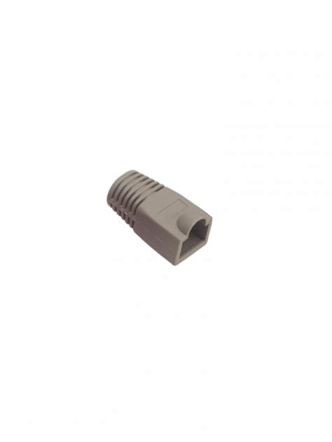 SAXXON S902B2 Bota Para Conector Plug RJ45 CAT 6 Color Gris