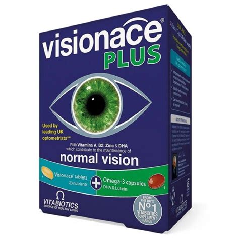 Vitabiotics Visionace Plus Tablets Capsules Ebay