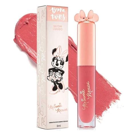 Batom Líquido Bruna Tavares Minnie Mouse 5ml Hug Me Batom liquido