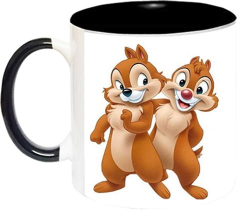 Ashvah Chip And Dale 1791 Blk Ceramic Coffee Mug Price In India Buy