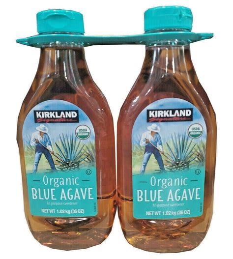 Kirkland Signature Organic Blue Agave 36 Oz 2 Count Syrups