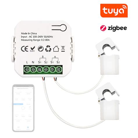 Tuya Zigbee Intelligentes Energiemessgeraet Kaufland De