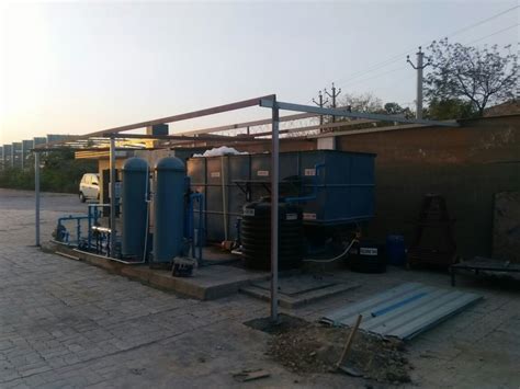 Borewell Water Prefabricated Portable Sewage Treatment Plant 1 KLD 1