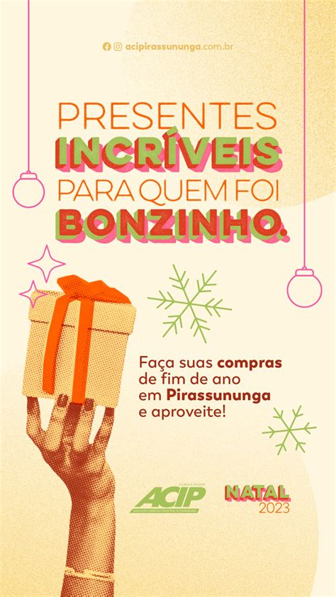 Campanha De Natal Associa O Comercial E Industrial De Pirassununga