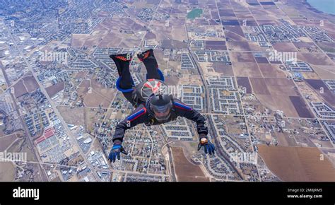 Skydivers Jumping Out Of Planes Stock Photo Alamy