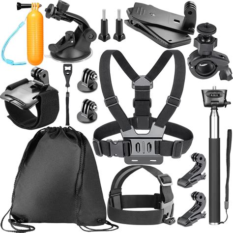 Neewer 14 En 1 Kit Accesorios De Cámara De Acción Para Gopro Hero 7 6 5