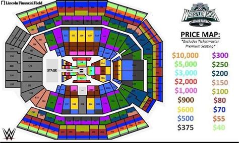 Wrestlemania 29 Seating Chart